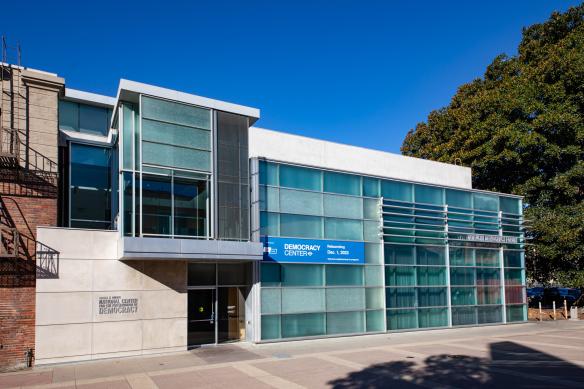 democracy center building front